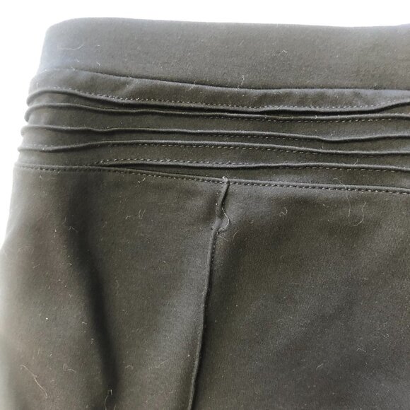 Parasuco Black Stretch With Ribbing Textured Front Moto Pants Size Large - Picture 7 of 11